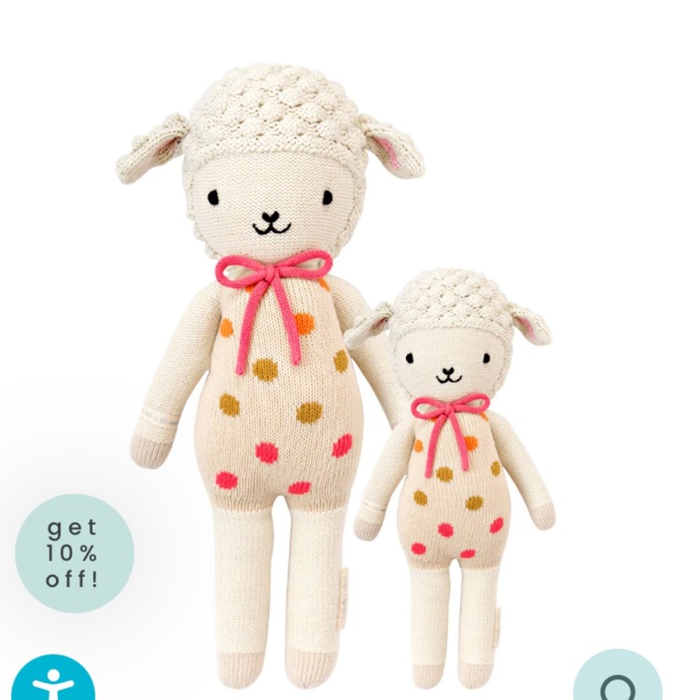 Cuddle and Kind Lucy the Lamb. Great condition!